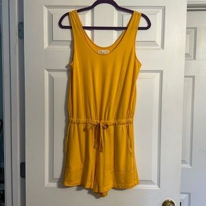 Lou & grey for LOFT Yellow Romper